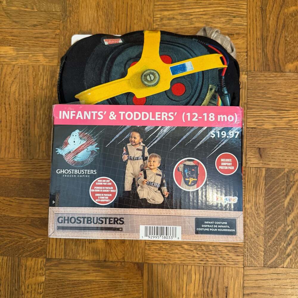 Disguise Ghostbusters Frozen Empire Infant Costume (12-18 Mo)